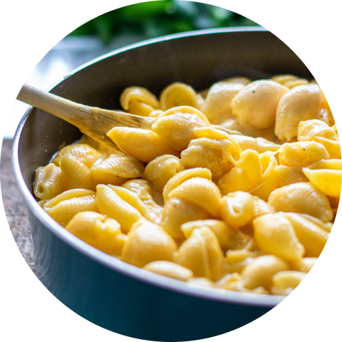 Mac and Cheese with Kelp Seasoning