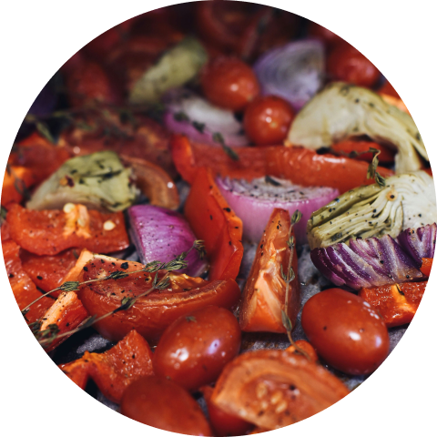 Roasted Vegetables with Japanese 7-Spice Chili Powder