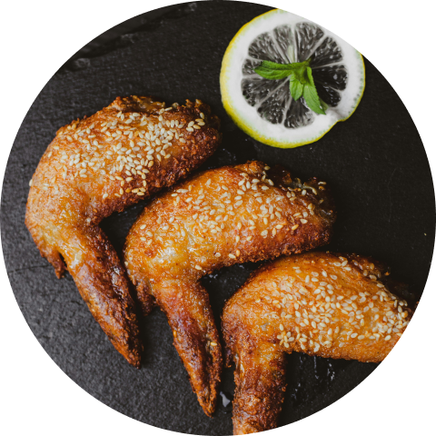 Grilled Chicken Thighs with Citrus Oyster Soy Sauce
