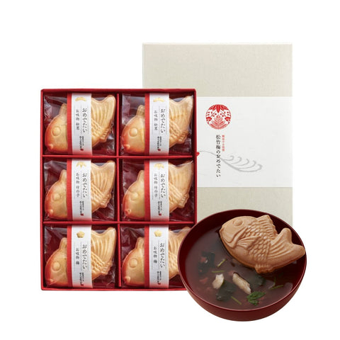 *Japanese traditional flavor soups gift pack 6 servings (Mushroom, bamboo shoots, plum)