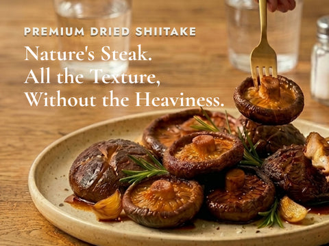 干燥 "冬菇" 香菇 （天然日本原木生长）- 80g 