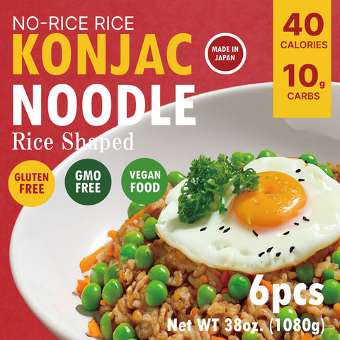 Konjac Noodle -Rice Shaped 190g/6.70oz x 6pcs