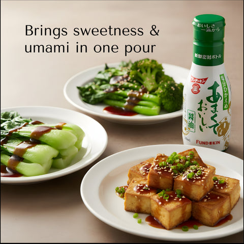 Reduced-Salt Sweet Dashi Soy Sauce 200ml (6.76 fl oz) x 12 pcs