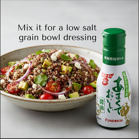Reduced-Salt Sweet Dashi Soy Sauce 200ml (6.76 fl oz) x 12 pcs