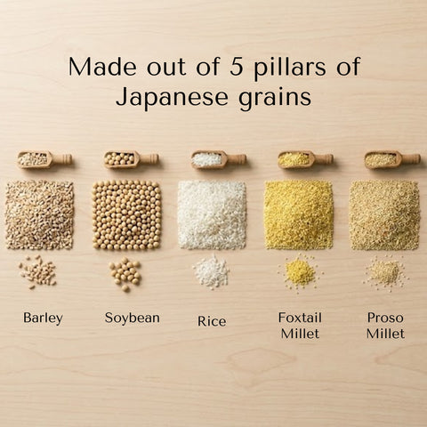 Five-Grain Miso, Additive-Free 500g (17.64 oz)