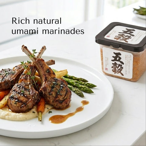 Five-Grain Miso, Additive-Free 500g (17.64 oz)
