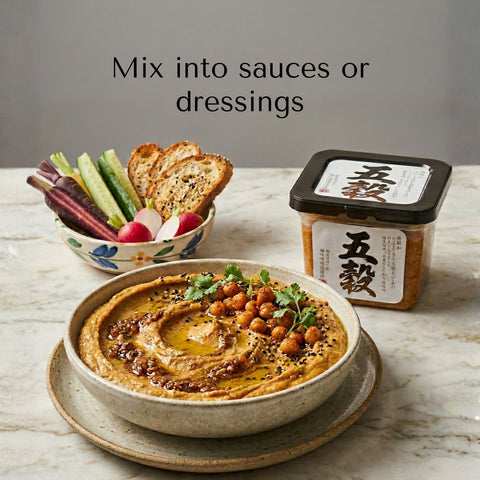 Five-Grain Miso, Additive-Free 500g (17.64 oz)