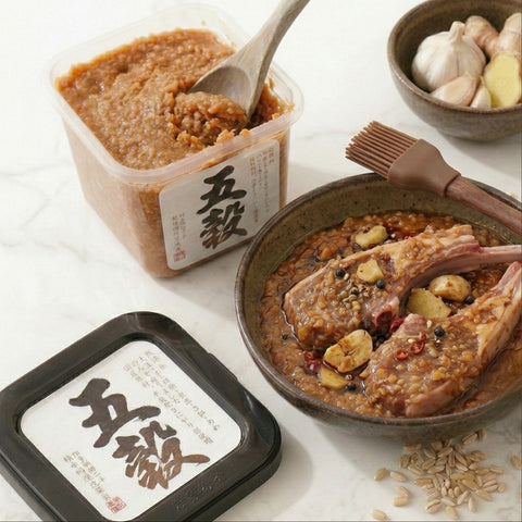 Five-Grain Miso, Additive-Free 500g (17.64 oz)