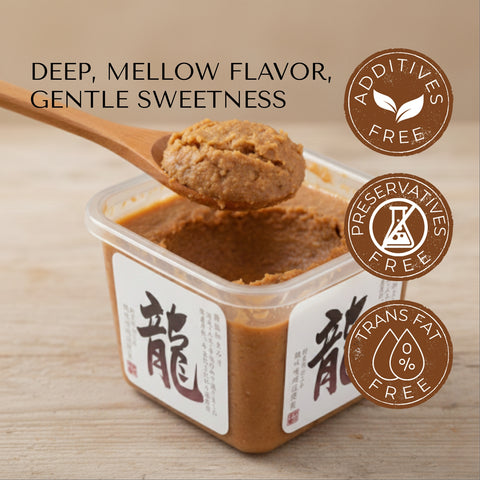 Barley Miso, Additive-Free 500g (17.64oz)