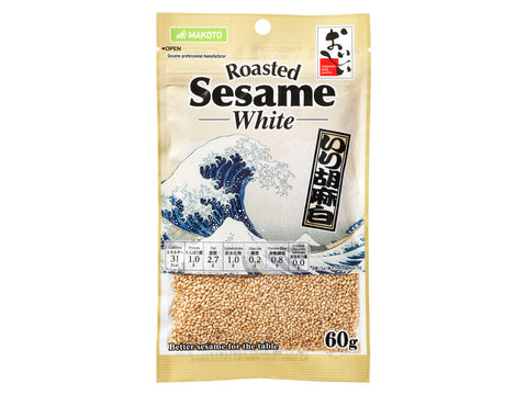 [Business Exclusive] 100% Roasted White Sesame - Japan Quality 60g (2.1oz)