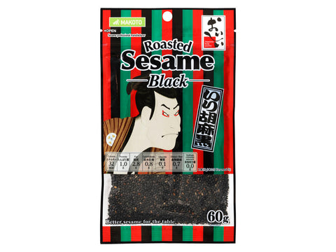 [Business Exclusive] 100% Roasted Black Sesame - Japan Quality 60g (2.1oz)