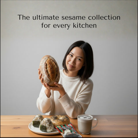 100% Roasted Black Sesame - Japan Quality 60g (2.1oz)