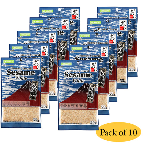 100% Ground White Sesame - Japan Quality 55g (1.9oz)