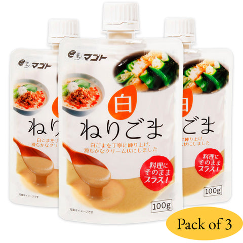 日本產 100% 白芝麻醬 100g (3.5oz)