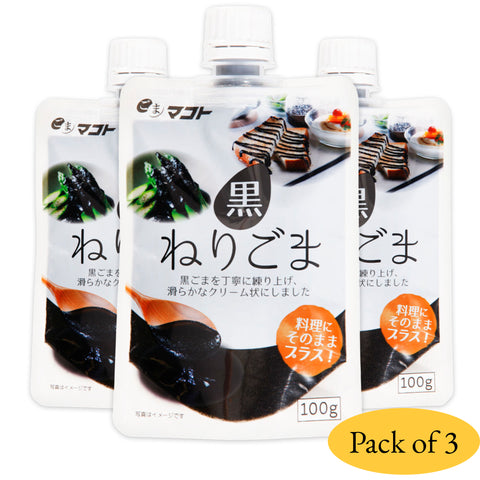 100% Japanese Black Sesame Paste 100g (3.5oz)