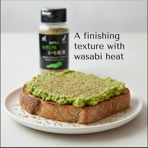 Wasabi Flavored Roasted Sesame Seeds 70g (2.4oz)