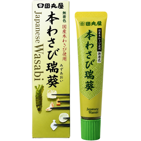 Tamaruya Premium Grated Wasabi Paste — Real Wasabi From Japan | No Artificial Colors 42g (1.48oz)