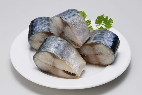 Hokkaido Mackerel in Salted Water - 120g x 24 pcs